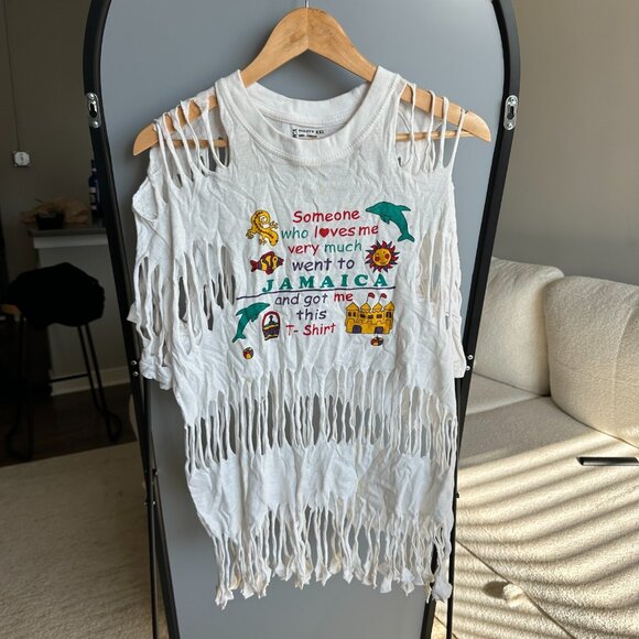 Jamaica Daliyt Women's White T-Shirt Size XXL – Jamaican Pride Tee - Picture 1 of 3